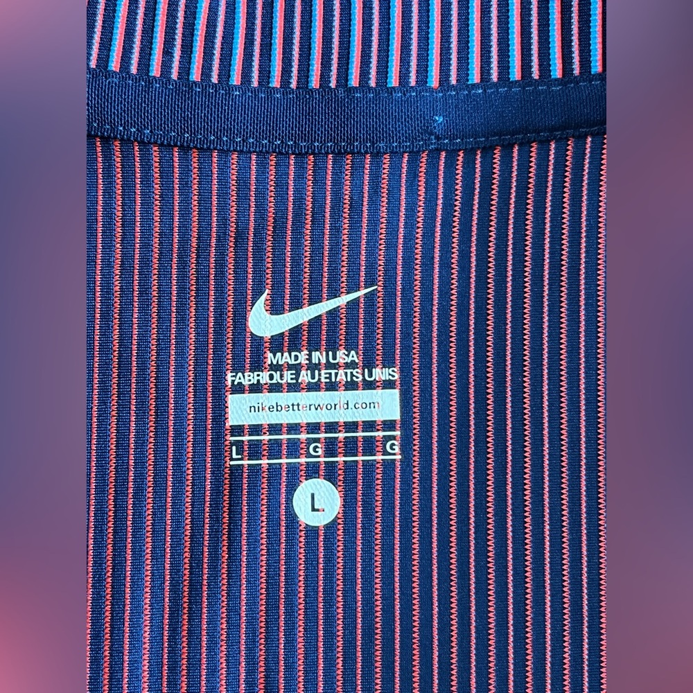Nike Pro Elite Team USA Track & Field Half Zip Pullover Made In USA size wmns L - Picture 3 of 7